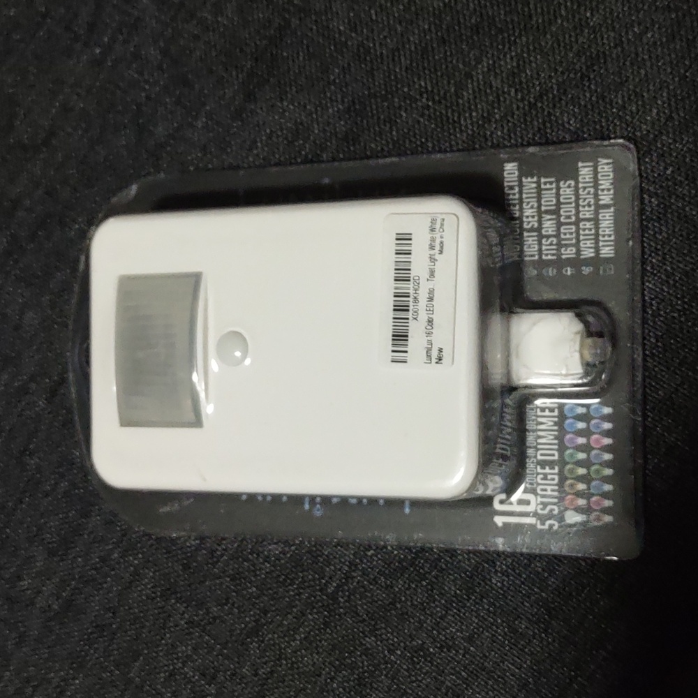 NEW Toilet Light LumiLux Motion Sensor LED